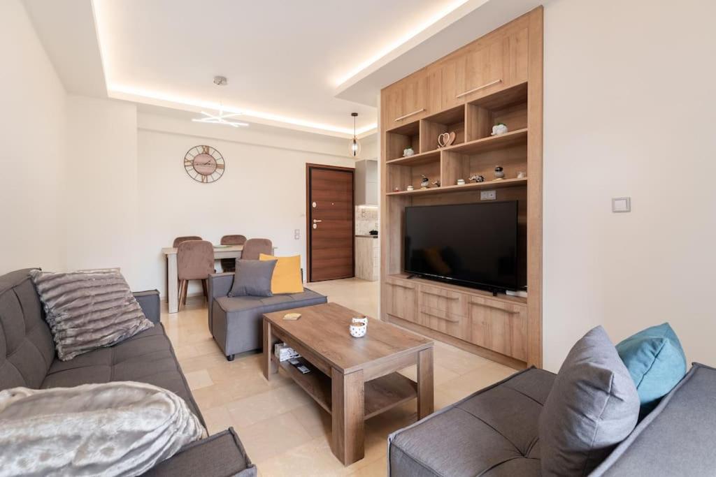 Comfy Flat Near Edem Beach By Atheniankeys Kültér fotó