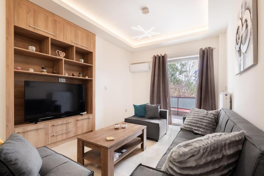 Comfy Flat Near Edem Beach By Atheniankeys Kültér fotó